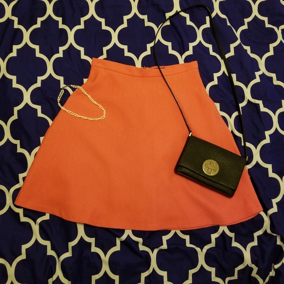 Ann Taylor Factory Textured Pink Skirt - Picture 6 of 6